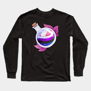 Potions of Pride - Genderfluid Long Sleeve T-Shirt